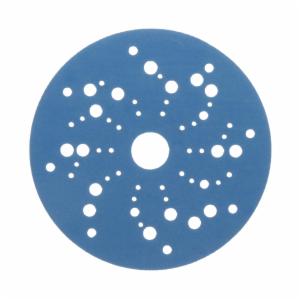 3M™ Hookit Blue Abrasive Disc 321U, 36167, 5 in, 500, Multi-hole, 50 Discs/Carton, 4 Cartons/Caseimage