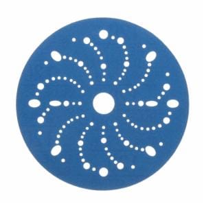 3M™ Hookit Blue Abrasive Disc 321U, 36174, 6 in, 120, Multi-hole, 50 Discs/Carton, 4 Cartons/Caseimage