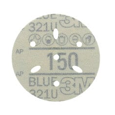 3M™ Hookit Blue Abrasive Disc Multi-hole, 36145, 3 in, 150