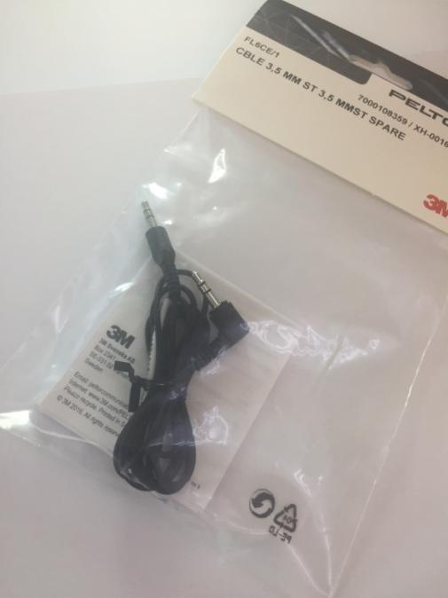 3M™ PELTOR™ FL6CE/1 3.5 mm cable