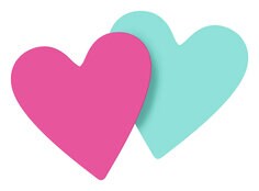 Post-it(R) Notes 7350-HRT, 2.7 in x 2.7 in (68.6 mm x 68.6 mm) Heart Shape
