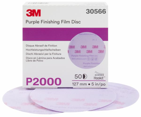 ™ Hookit Purple Finishing Film Abrasive Disc 260L