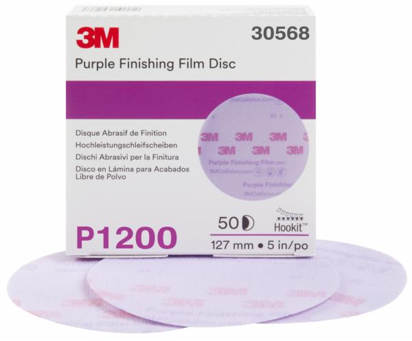 ™ Hookit Purple Finishing Film Abrasive Disc 260L