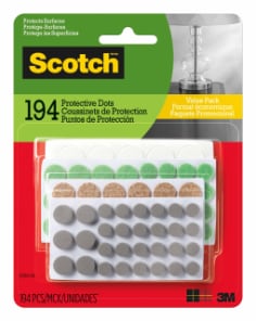 3M SP802-NA Scotch™ Felt Pads - 1 S-23126 - Uline