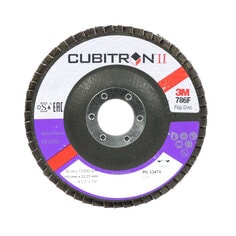 3M Cubitron II Flap Disc, 33470, T29, 40+, 11.4cmx2.25cm