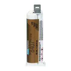 3M Scotch-Weld Metal Bonder Acrylc Adhesve, DP8407NS, gry, 45mL