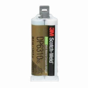 3M™ Scotch-Weld Multi-Material Composite Urethane Adhesive DP6310NS, Green, 48.5 mL Duo-Pak, 12/Caseimage