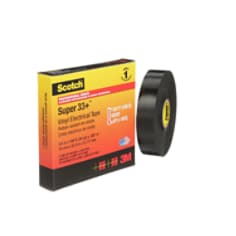 Scotch Spr 33+ Vnyl Elct Tape, blk, 0.18mm, 19mmx33m, utlty pk
