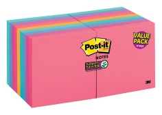 654-14SSMX+4 Post-it(R) Super Sticky Notes