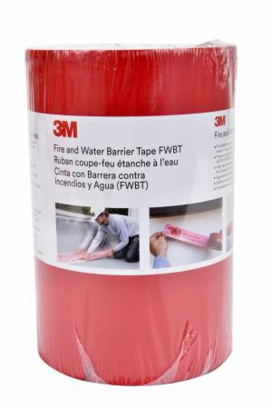3M™ Fire and Water Barrier Tape FWBT8, Translucent, 8 in x 75 ft, 4 Each/Case image 3M™ Fire and Water Barrier Tape FWBT8, Translucent, 8 in x 75 ft, 4 Each/Caseimage
