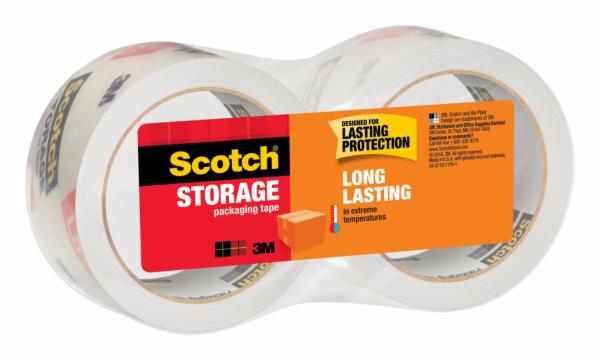 Scotch Storage Packaging Tape 3650-LR2-6GC