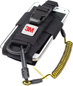 3M™ DBI-SALA® Adjustable Radio/Cell Phone Holster with Clip2Loop Coil and Micro D-Ring 1500089