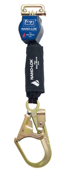 3M™ DBI-SALA® Nano-Lok™ Quick Connect Self Retracting Lifeline - For Hot Work Use 3101521, 1.8m