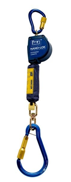 3M™ DBI-SALA® Nano-Lok™ XL Extended Length, Self Retracting Lifeline Anchor Hook 3101619, 3.0m