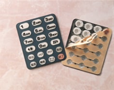 3M(TM) Double Coated Tape 9731 Keypad - Photo