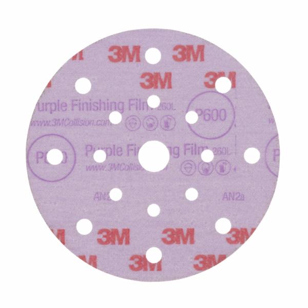 ™ Hookit Purple Finishing Film Abrasive Disc 260L