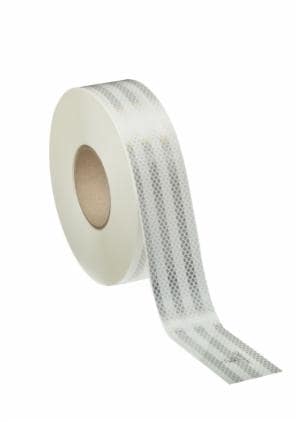 3M™ Diamond Grade Prismatic Conspicuity Marking 983-10, White, No Logo, Non EDG³ Seal, 29.5 in x 36 in, 25/Carton image 3M™ Diamond Grade Prismatic Conspicuity Marking 983-10, White, No Logo, Non EDG³ Seal, 29.5 in x 36 in, 25/Cartonimage