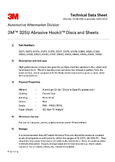 3M™ 325U Abrasive Hookit™ Discs and Sheets