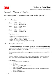 3M™ 1K General Purpose Polyurethane Sealer