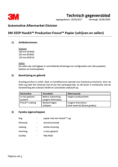 3M™ 255P Hookit™ Production Frecut™ Papier (schijven en vellen)