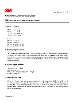 3M™ Plamuur voor zware toepassingen