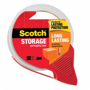 Scotch Storage Packaging Tape 3650S-RD-36GC, 1.88 in x 38.2 yd (48 mm x 35 m)image