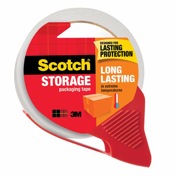 Scotch Storage Packaging Tape 3650S-RD-36GC