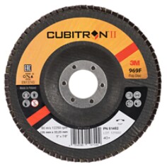3M™ Cubitron™ II Lamellenschijf 969F, 150 mm
