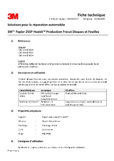 3M™ Papier 255P Hookit™ Production Frecut Disques et Feuilles