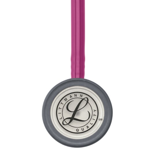 3M™ Littmann® Classic III™ Monitoring Stethoscope, 5648, Raspberry Tube, 27 in (69 cm)