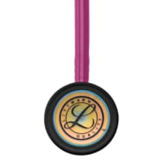 Littmann® Classic III, rainbow chestpiece, raspberry tube, 69cm