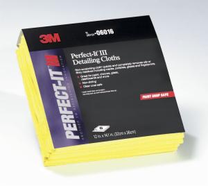 3M™ Perfect-It Detailing Cloths – Yellow, 6 cloths per pack image 3M™ Perfect-It Detailing Cloths – Yellow, 6 cloths per packimage