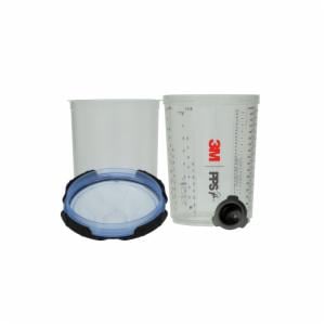 3M™ PPS Series 2.0 Spray Cup System Kit 26325, Large (28 fl oz, 850 mL), 125 Micron Filter, 1 Kit/Caseimage