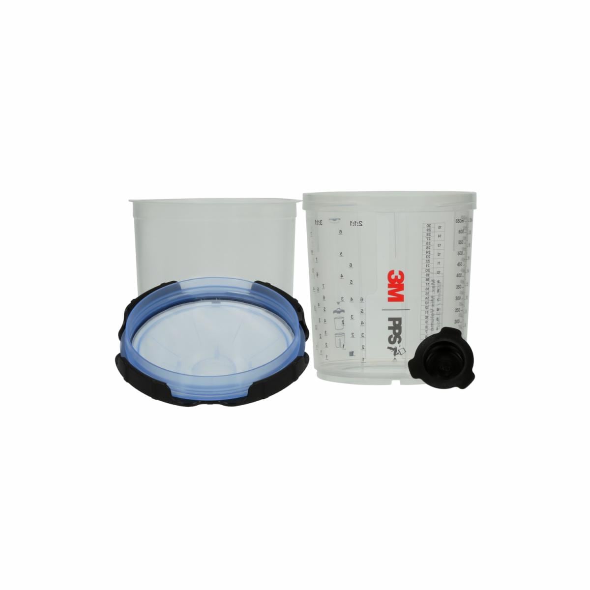 3m pps series 2 0 standard cup system kit 26301 125u 22 fl oz 650