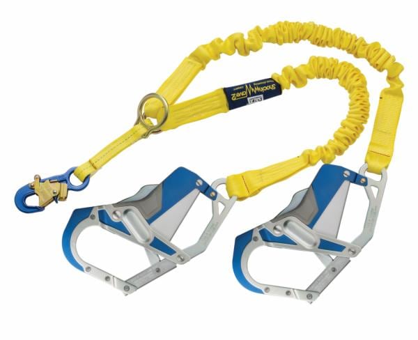 ™ DBI-SALA ShockWave 100% Tie-Off Rescue Stretch Web Shock-Absorbing Lanyard 1246418