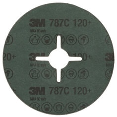 3M™ Dysk fibrowy 787C, 115 mm x 22 mm, P120+