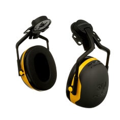 3M™ PELTOR™ X Series Earmuffs, X2P5E, hard hat attached electrically insulated, 10 pairs per case