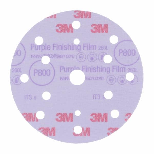 ™ Purple Finishing Film Hookit 260L Disc Dust-Free