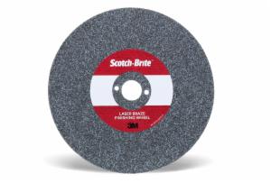 Scotch-Brite Laser Braze Finishing Wheel, 4 in x 3.5mm x 3/8 in, 20 ea/Caseimage