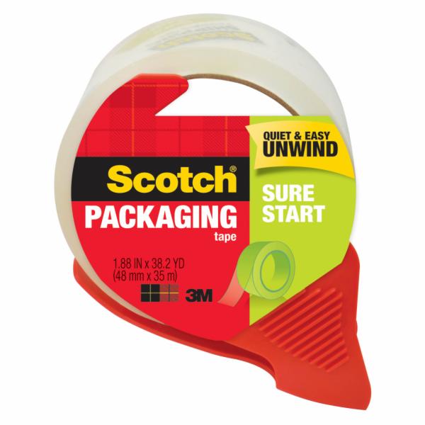Scotch Packaging Tape 3450S-RD-36GC