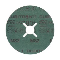 3M™ Cubitron™ II Dysk fibrowy 987C, 125 mm x 22 mm, P80+