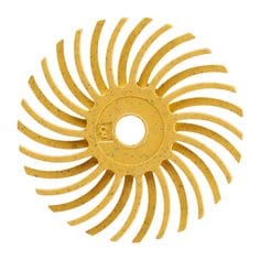 Scotch-Brite™ Disque Radial Bristle RB-ZB, Jaune, Ø 19 mm x 2 mm x Ø 2 mm, P80, PN25755