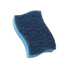 A Esponja Scotch-Brite anti-aderente limpa sem riscar superfícies anti-aderente de suas panelas e utensílios, devido a um mineral especial com textura similar a talco usado em sua fabricação.
