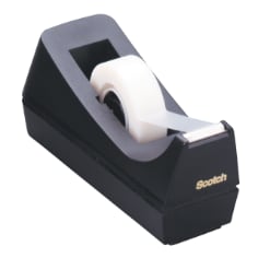 Scotch® Desktop Tape Dispenser, C-38, black