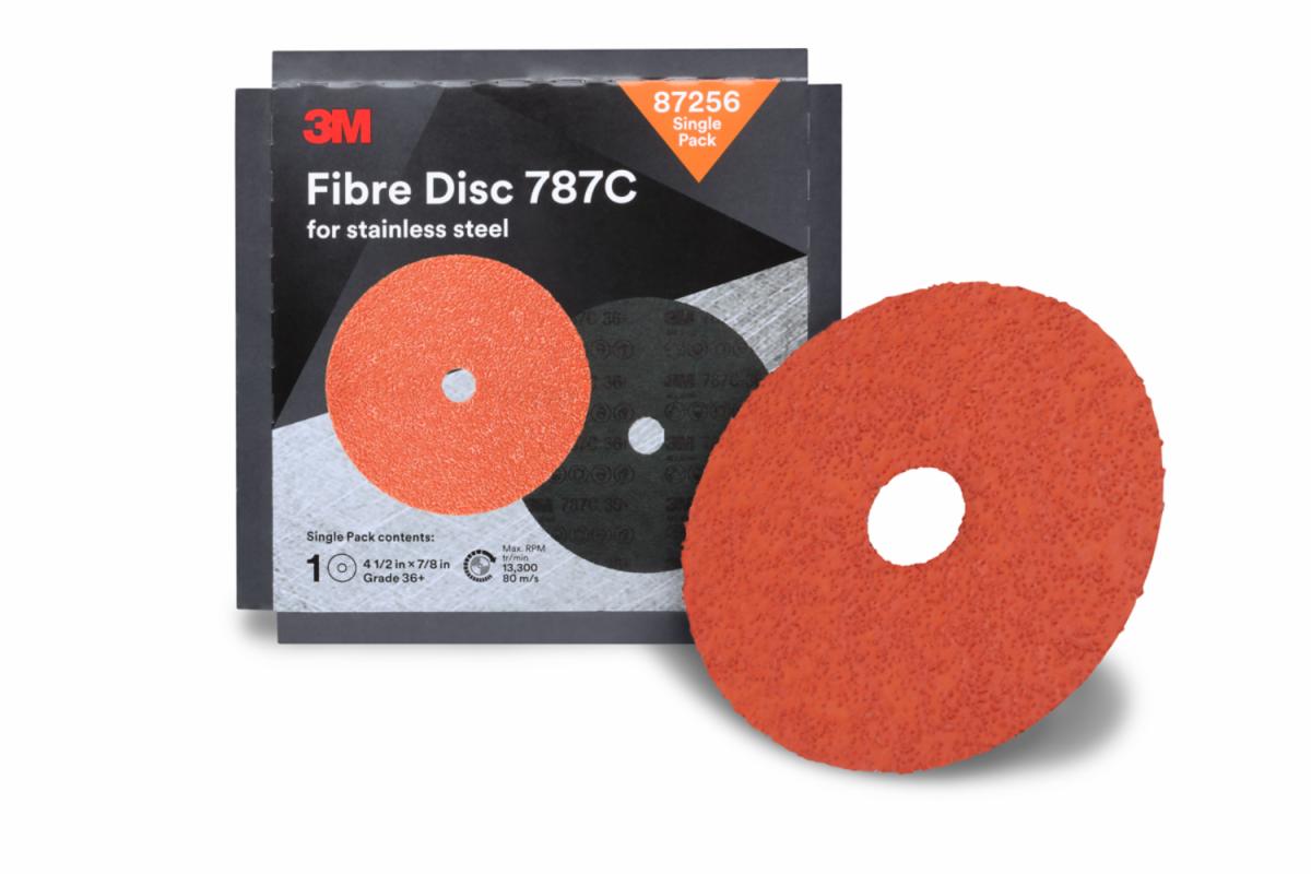 3M™ Fibre Disc, 787C, Trial Pack, 36+, 41/2 in x 7/8 in 3M Canada