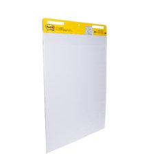 Simplify note-taking at your next meeting with Post-it® Easel Pads, designed with an adhesive backing that sticks to most wall surfaces, and bleed-through-resistant paper.