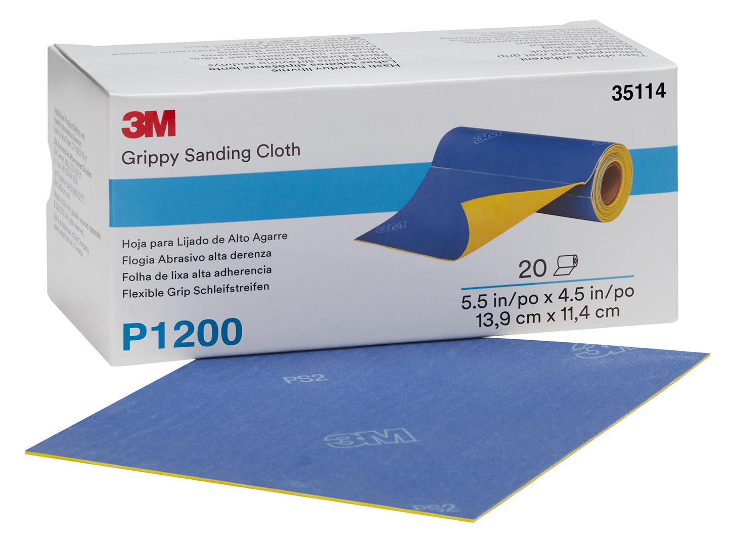 3M™ Cloth Roll 769F, 80+ YF-weight, 1-1/2 in x 109 yd, 102 ea/Pallet