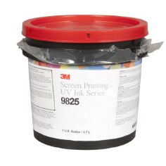 9825 TRANSP RED BS SCRNPRT INK 1-GAL