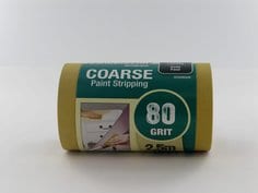 3M™&nbsp; SandBlaster™ Sandpaper Abrasive Roll P80 Coarse Grit 'Paint Stripping' 2.5 metres