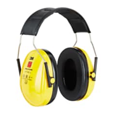 3M™ Peltor Optime I Ear Muffs 26 Db Yellow Headband H510A 401 Gu Crop